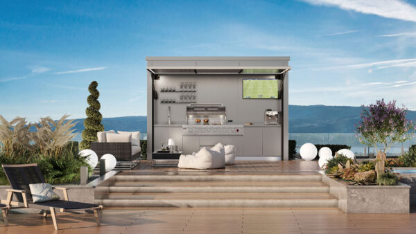 Zewnętrzna kuchnia ogrodowa QGESTO